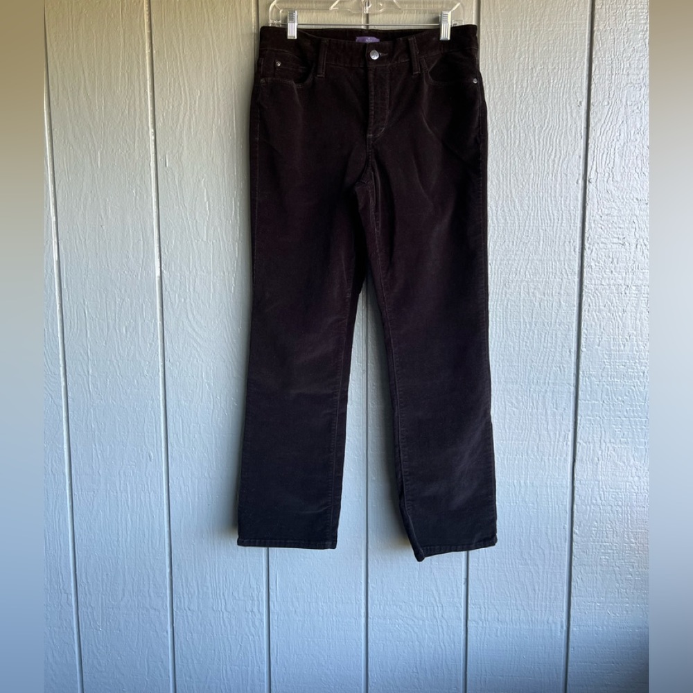 NYDJ Black Corduroy Pants